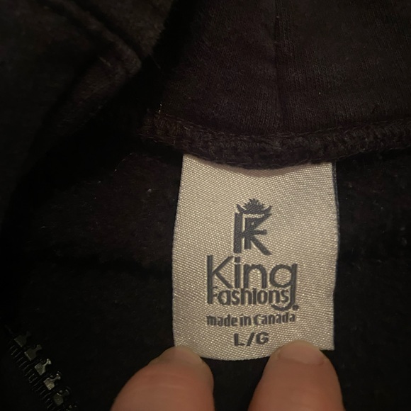 motorcycle club zip up sweater - Picture 3 of 4